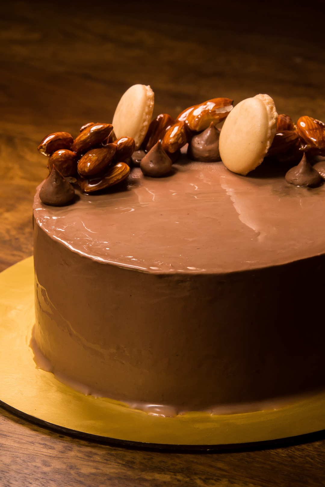 Chocolate / Salted Caramel Praline Cake