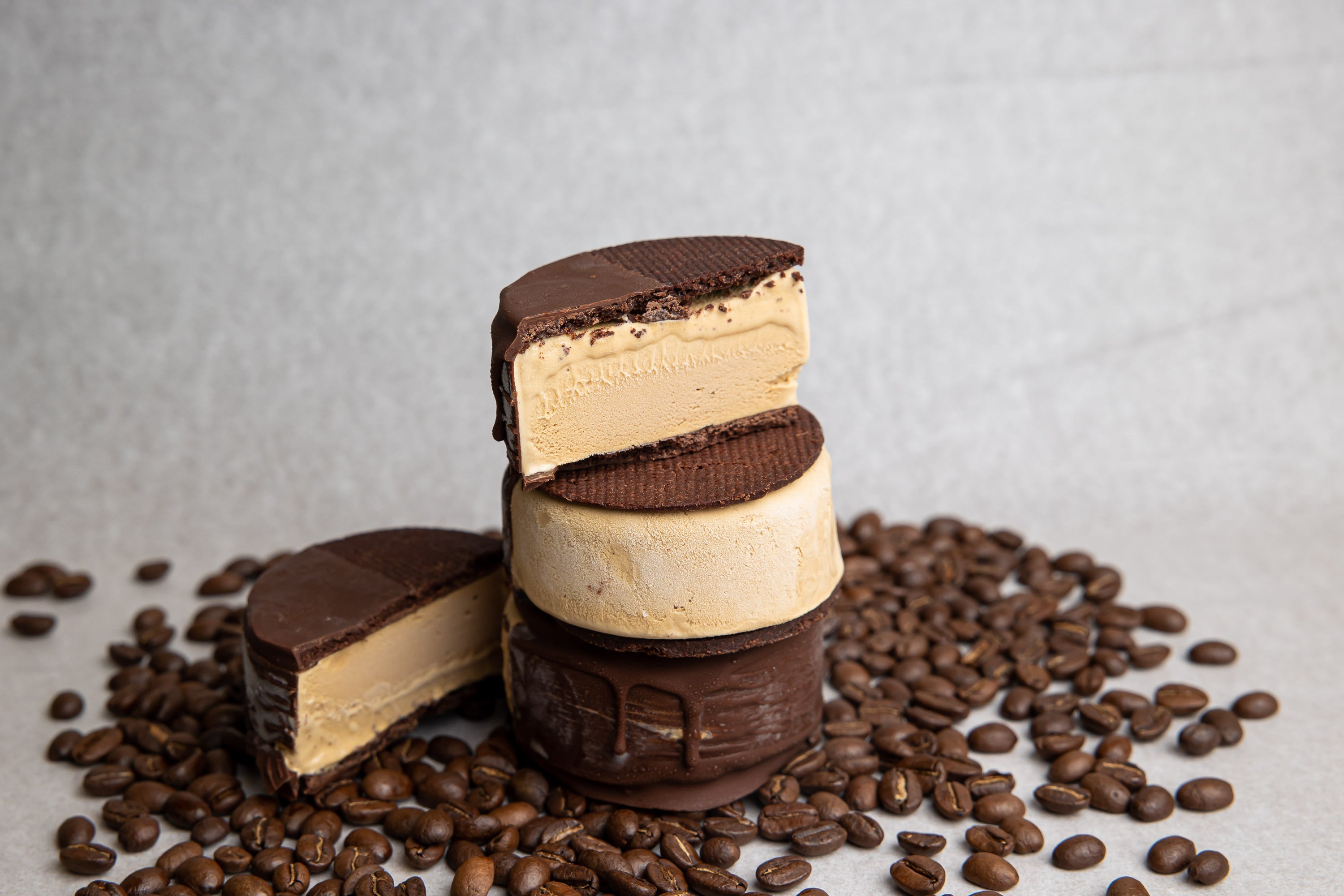 Coffee ice Cream Sandwich