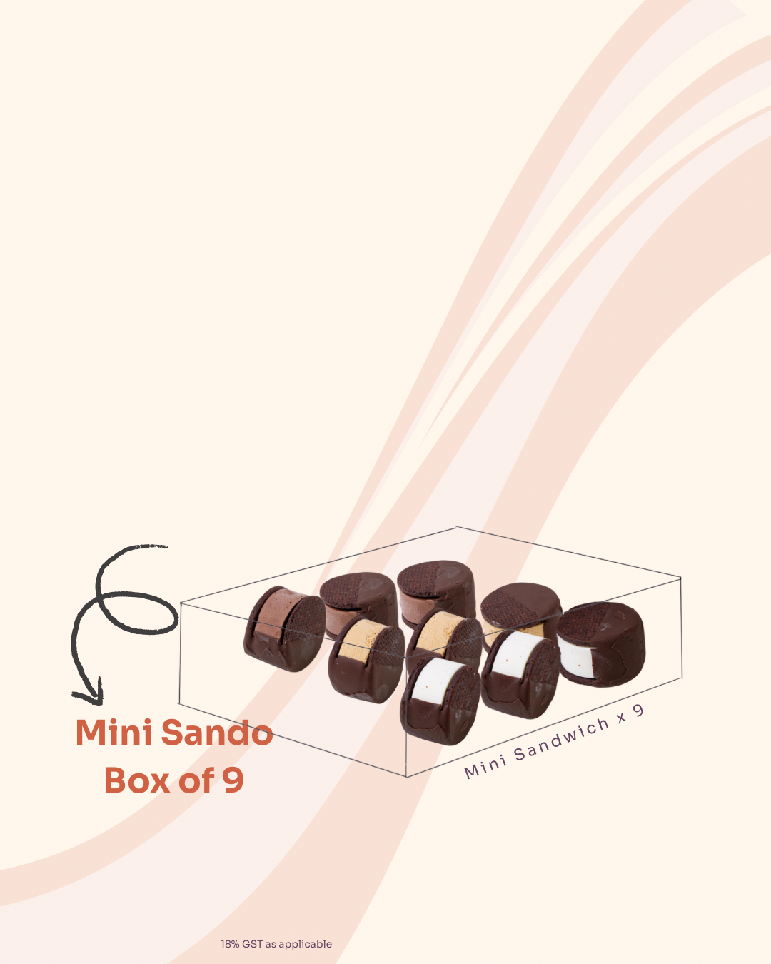 Mini Sando (Box of 9 pcs)